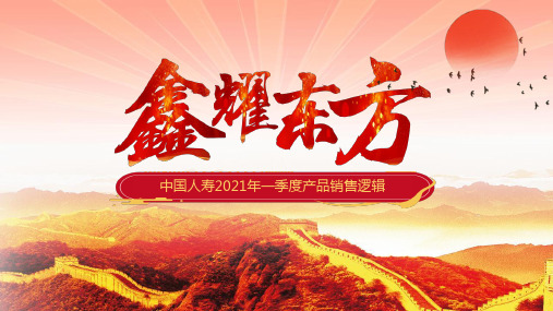 国寿鑫耀东方产品形态图解FABE逻辑12页