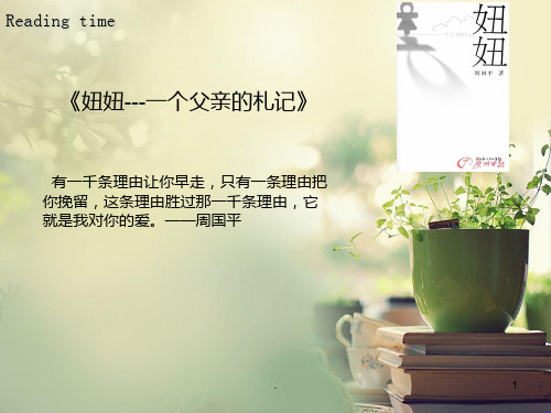 《妞妞一个父亲的札记》PPT课件