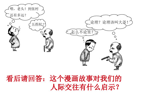 鲁科版八年级政治上册课件：3.3 文明交往礼为先