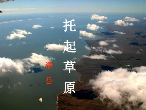 九年级语文托起草原(201911新)