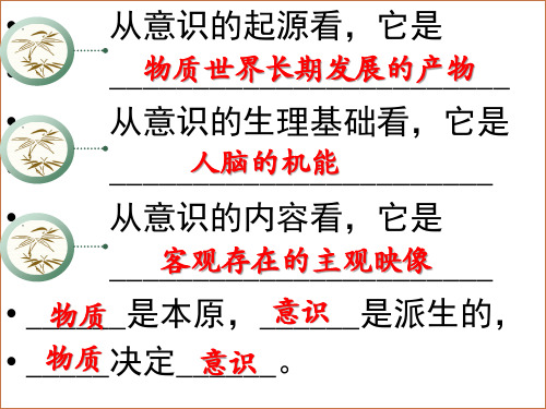 2.5.2意识的作用