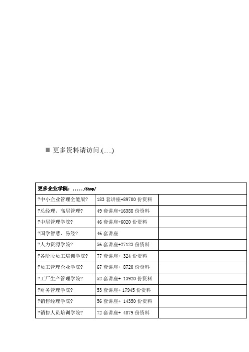 保险学的教学大纲