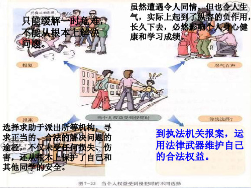 人教版初一下册政治8.2善用法律保护自己PPT课件(7)