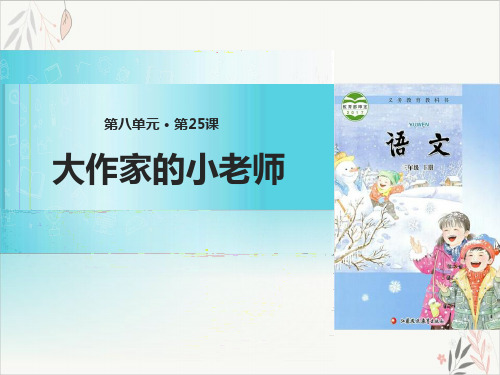 大作家的小老师ppt经典课件