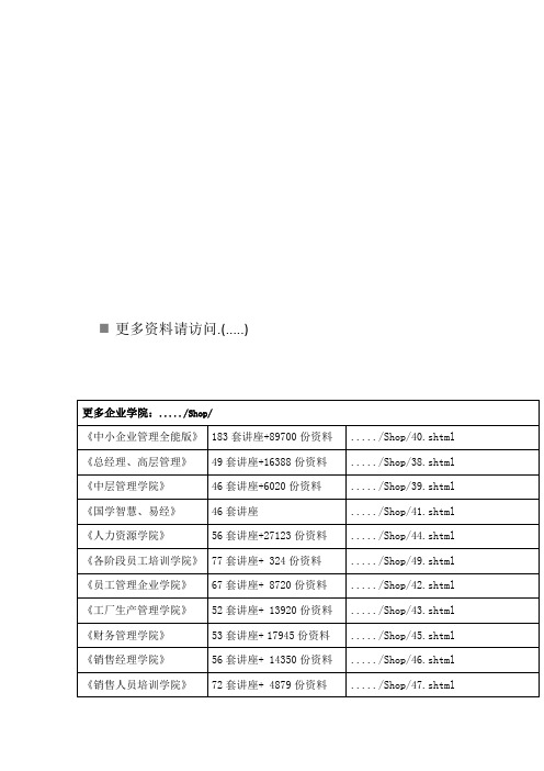 保险的相关材料汇编
