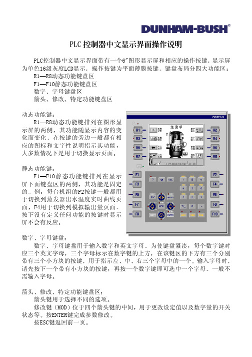 顿汉布什说明书(显示屏)