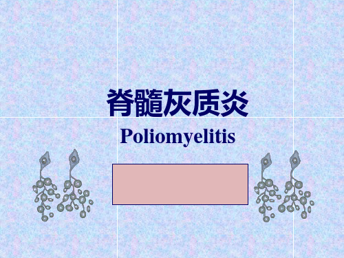 脊髓灰质炎课件