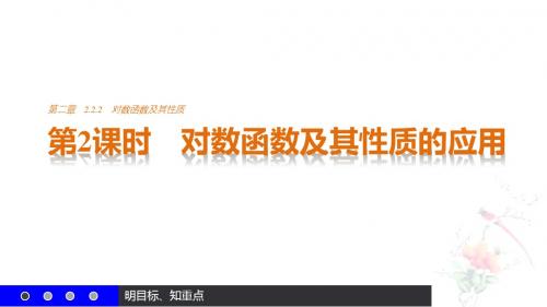 高中数学(新人教A版必修1)配套课件：第二章 基本初等函数(I) 2.2.2第2课时