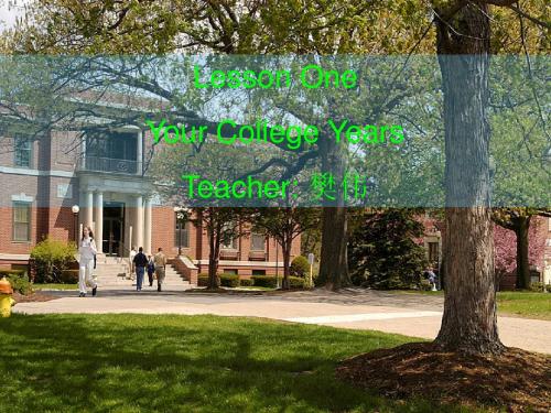 Lesson_1_Your_College_Years