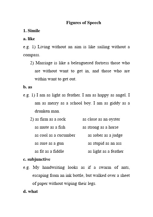 Figures of Speech