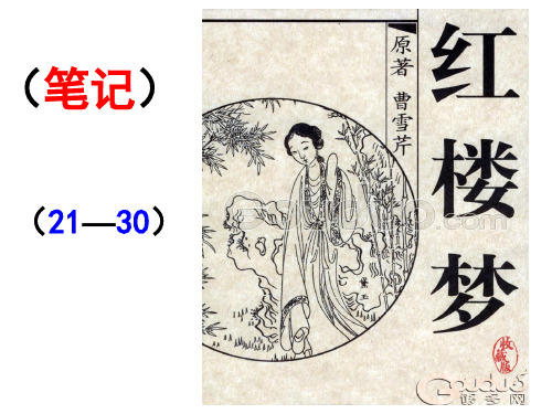 《红楼梦》阅读笔记 (21-30)