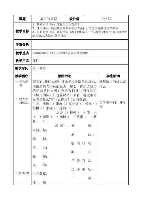 城市的标识1王建军