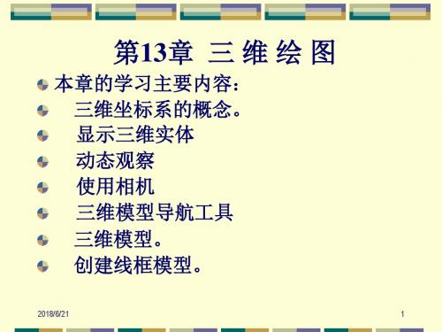 第13章 绘制三维基础