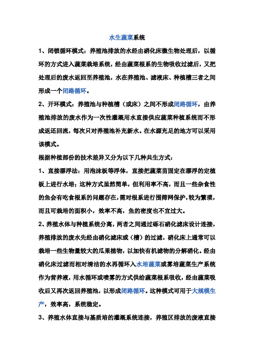 鱼菜共生系统