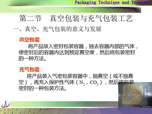 13 第十章 化学防护包装工艺 (真空与充气包装)
