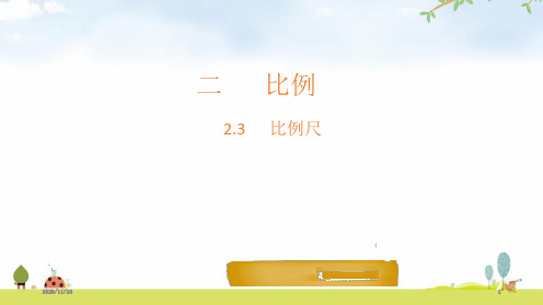 北师大版六年级下册数学《比例尺》比例PPT优质教学课件