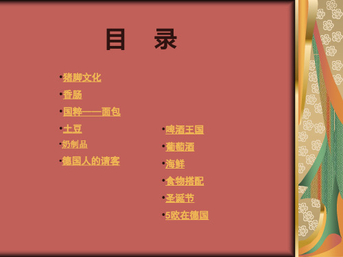 德国美食.ppt分解