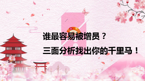 保险早会素材谁最容易被增员三面分析找出你的千里马