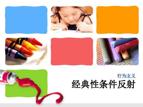 行为主义经典条件反射..演示教学