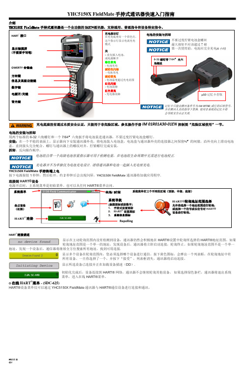 YHC5150X HART Getting_Started_Guide_Chinese.us