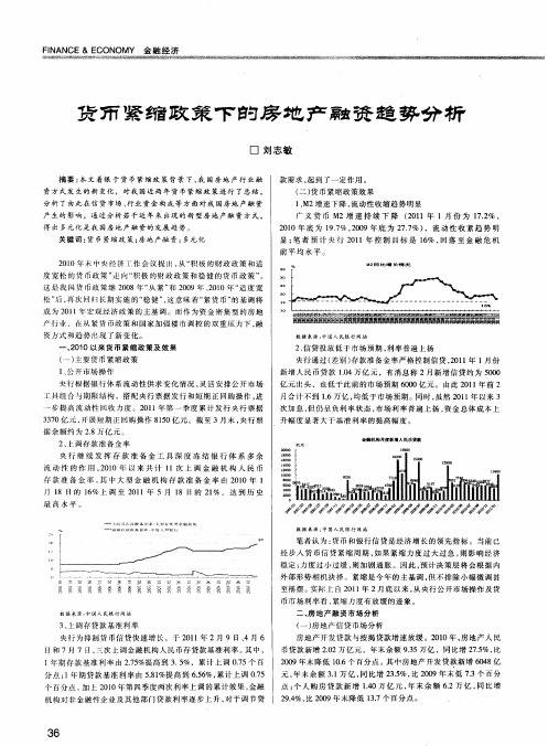 货币紧缩政策下的房地产融资趋势分析