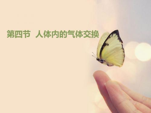 《人体内的气体交换》ppt实用课件