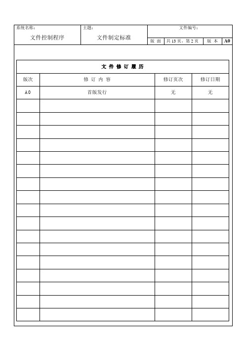 文件控制程序