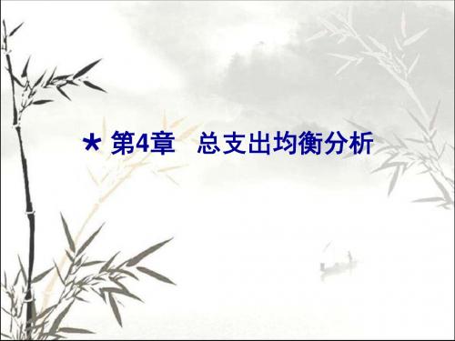 总支出均衡分析 PPT课件