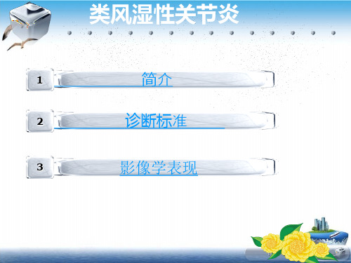 类风湿性关节炎影像学表现PPT课件