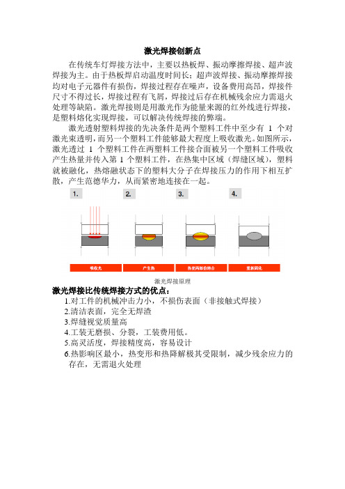 激光焊接创新点
