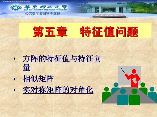 第五章 特征值问题