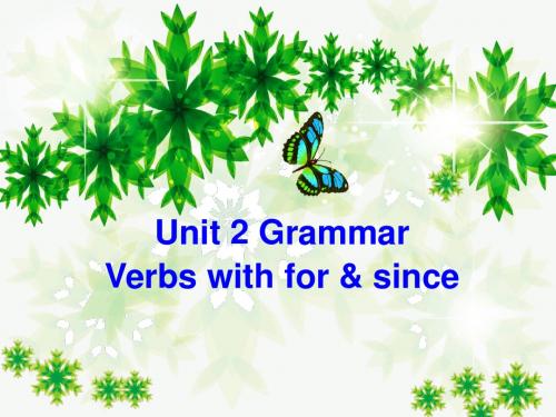八年级下册(牛津译林版)英语Unit2 travelling grammar公开课课件