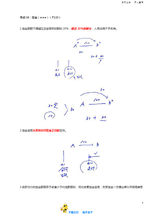 2019中级经济法51讲第25讲定金、担保合同的效力、买卖合同(1)