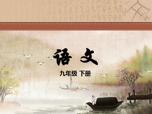 汇报课语文版九下《更浩瀚的海洋》ppt课件