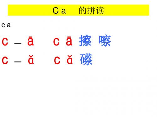 拼音学习二c