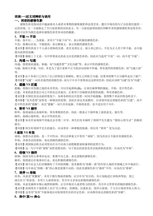 顾斐-言语理解与表达模块宝典-词表-完整版