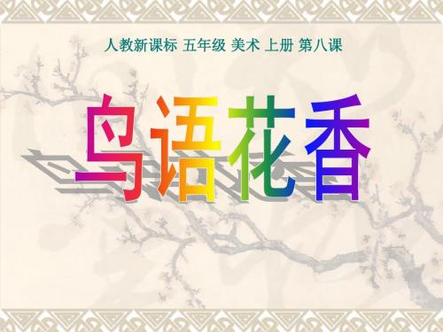 《鸟语花香》PPT课件2