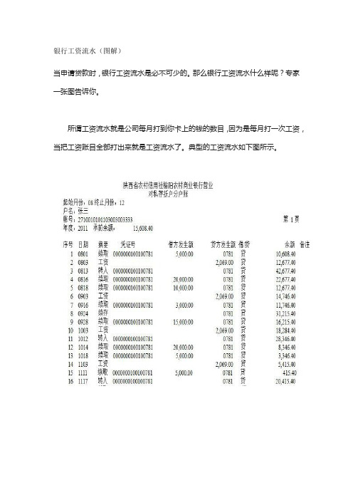 银行工资流水(图解)