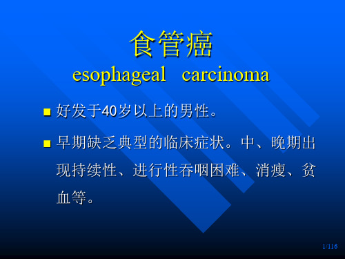 食管癌影像表现PPT