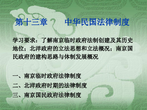 中华民国法律制度