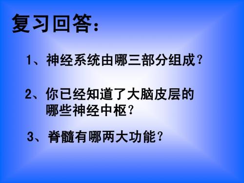 27 神经调节的基本方式