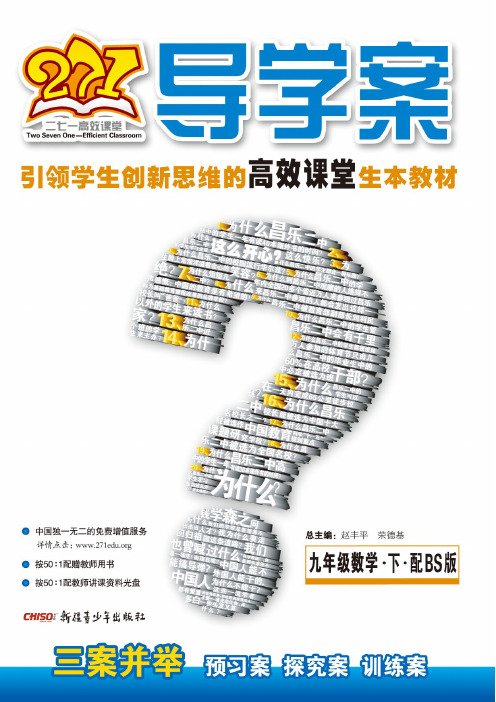 271导学案.九年级数学.下.配BS版