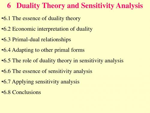 Operations Research 6