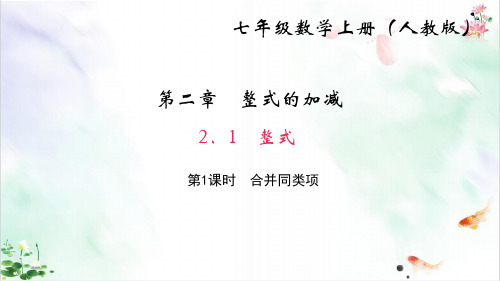 人教版《整式的加减》PPT全文课件1