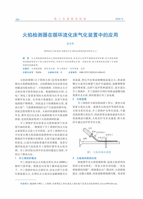 火焰检测器在循环流化床气化装置中的应用