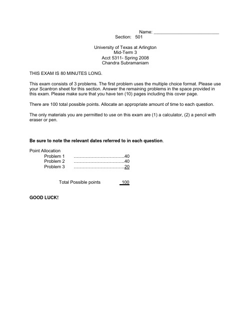 intermediate accounting test bank 1 chap