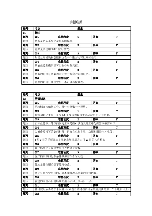 总账判断