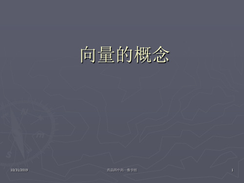 向量的概念课件