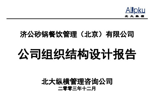 1210-济公砂锅组织结构的设计的报告-讨论sun-文档资料18页