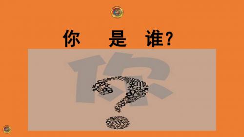 你是谁？